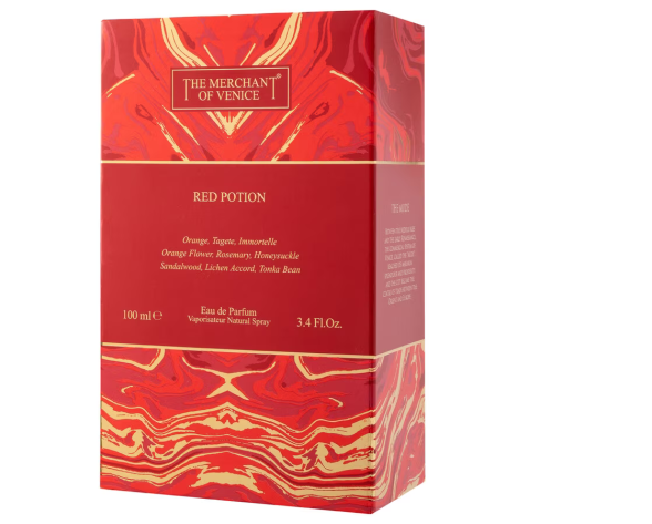 THE MERCHANT OF VENICE MURANO COLLECTION RED POTION