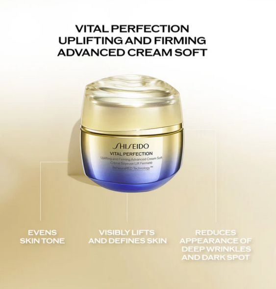 Shiseido Vital Perfection Uplifting and Firming Advanced Creme Soft