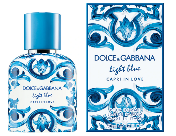 Dolce & Gabban Llight Blue Capri in Love Pour Homme woda perfumowana dla mężczyzn