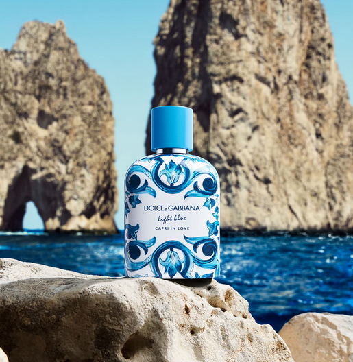 Dolce & Gabban Llight Blue Capri in Love Pour Homme woda perfumowana dla mężczyzn