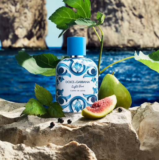 Dolce & Gabban Llight Blue Capri in Love Pour Homme woda perfumowana dla mężczyzn