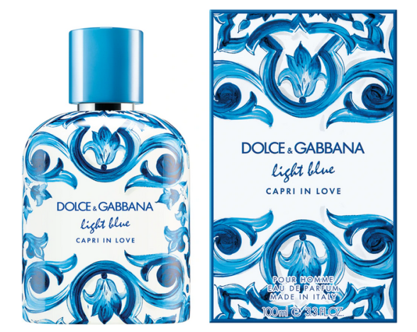 Dolce & Gabban Llight Blue Capri in Love Pour Homme woda perfumowana dla mężczyzn
