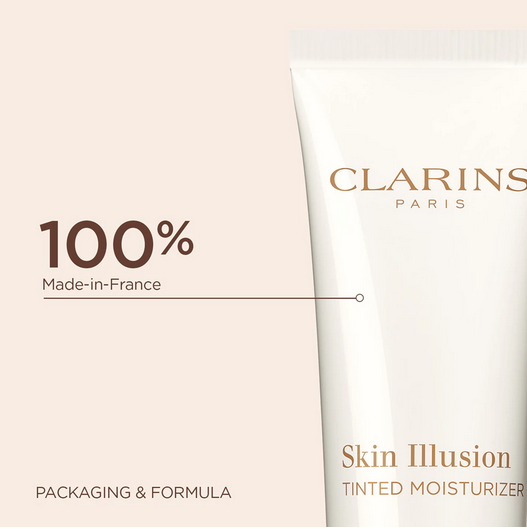 Clarins Skin Illusion Tinted Moisturizer SPF 25 krem koloryzujący