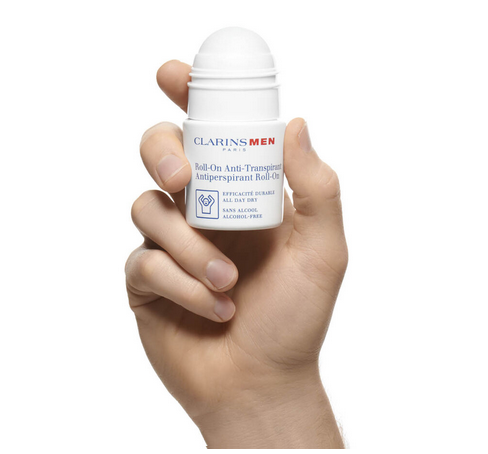 Clarins Men Antiperspirant Roll-On dezodorant bez alkoholu