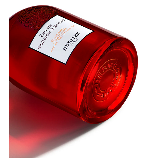 Hermes Le Bain Eau de rhubarbe écarlate żel oczyszczający do rąk i ciała