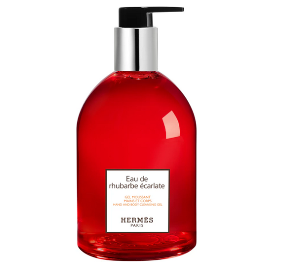 Hermes Le Bain Eau de rhubarbe écarlate żel oczyszczający do rąk i ciała