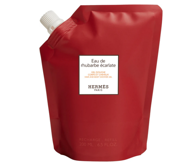 Hermes Le Bain Eau de rhubarbe écarlate żel pod prysznic do ciała i włosów