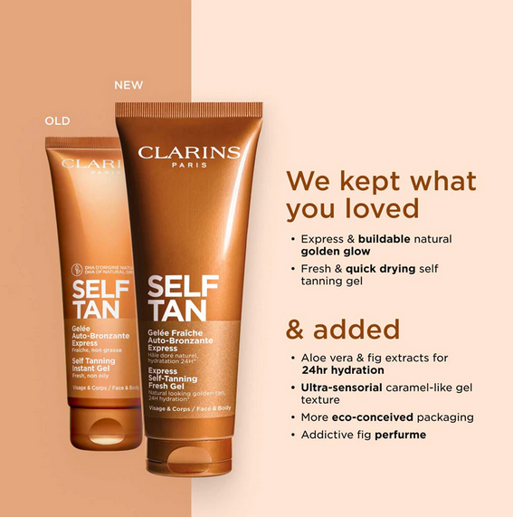 Clarins Self Tan Gel samoopalacz żel do twarzy i ciała