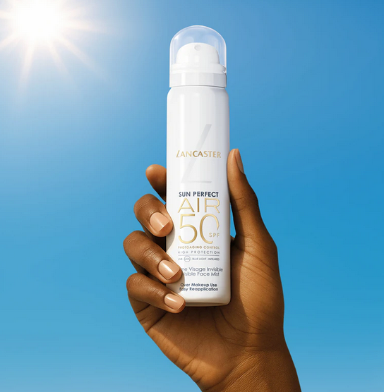 Lancaster Sun Perfect Air Invisible Face Mist SPF 50 ochronna mgiełka do twarzy