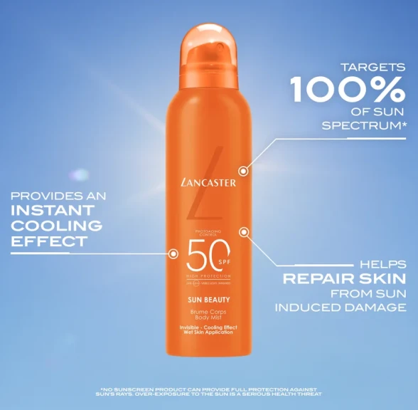 Lancaster Sun Beauty mgiełka SPF 50 spray