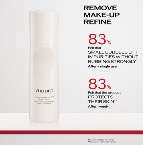 Shiseido Complete Cleansing Microfoam pianka oczyszczająca
